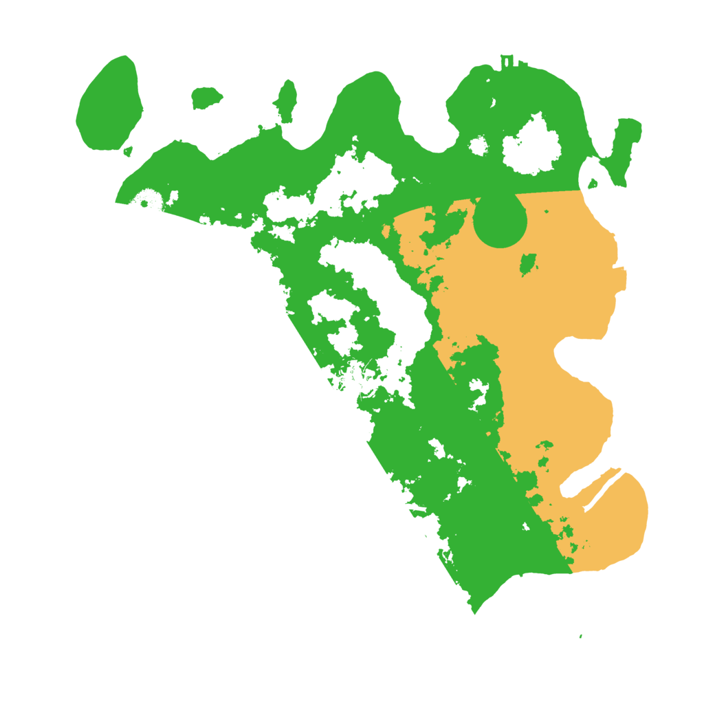 Biome Rust Map: Procedural Map, Size: 3450, Seed: 74115290