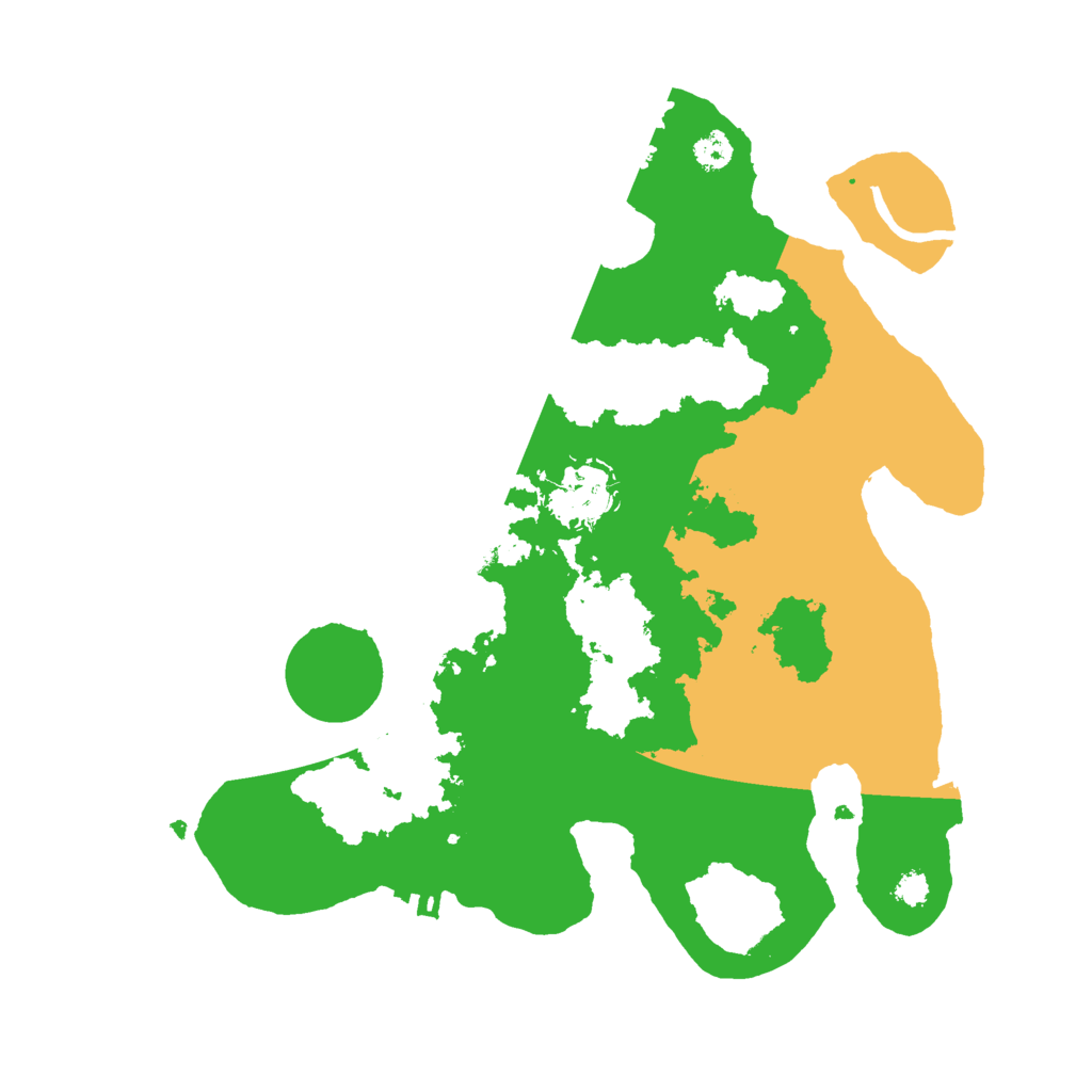 Biome Rust Map: Procedural Map, Size: 3000, Seed: 5646546