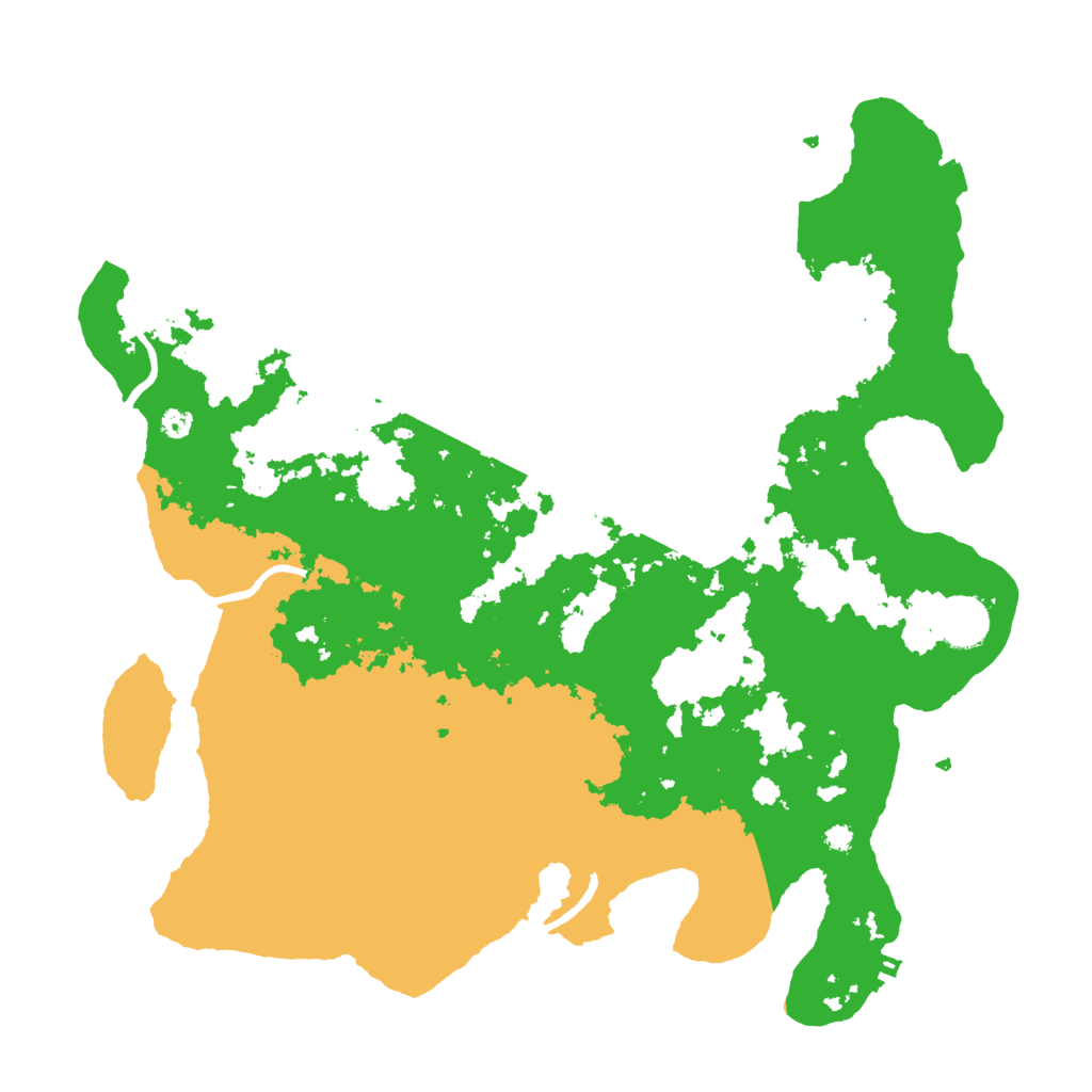 Biome Rust Map: Procedural Map, Size: 3700, Seed: 44625392