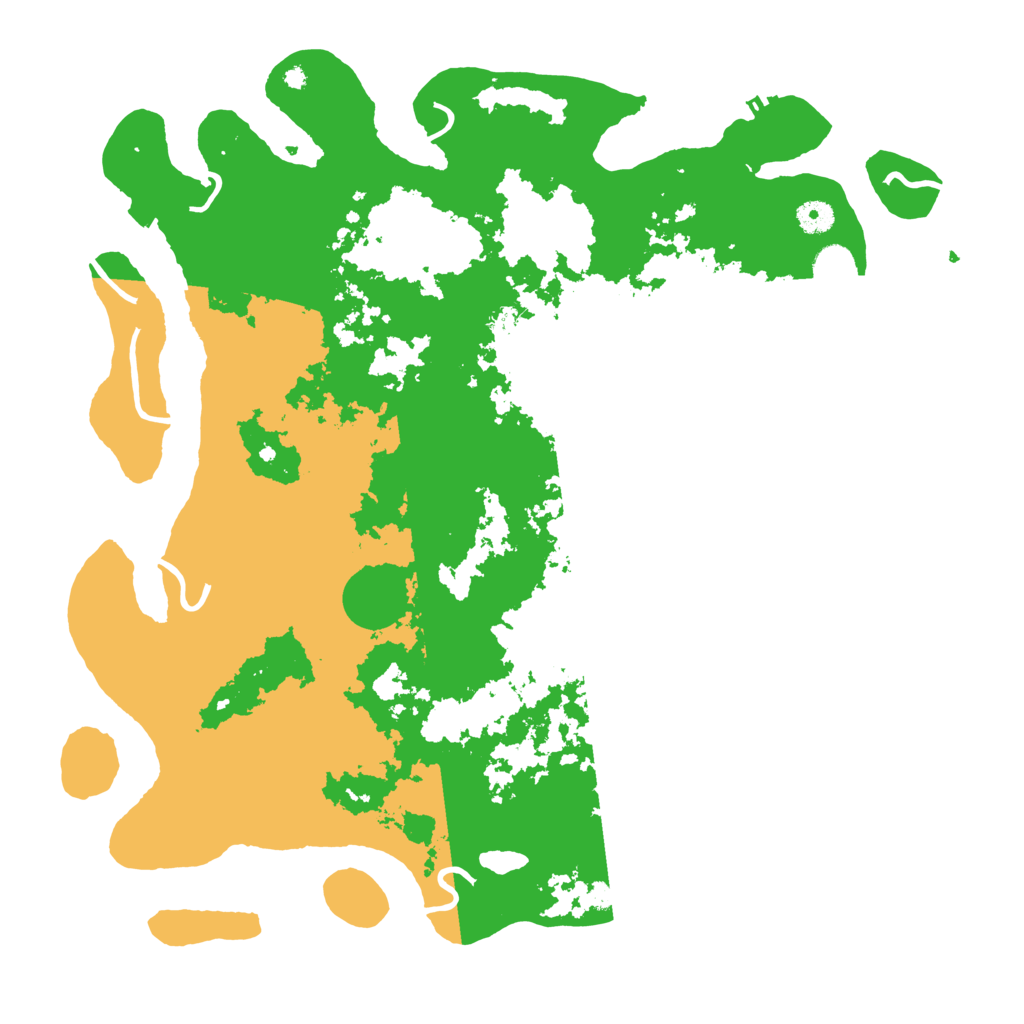 Biome Rust Map: Procedural Map, Size: 4400, Seed: 40677461
