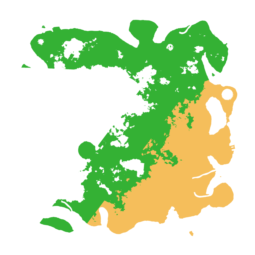 Biome Rust Map: Procedural Map, Size: 4000, Seed: 1923325428