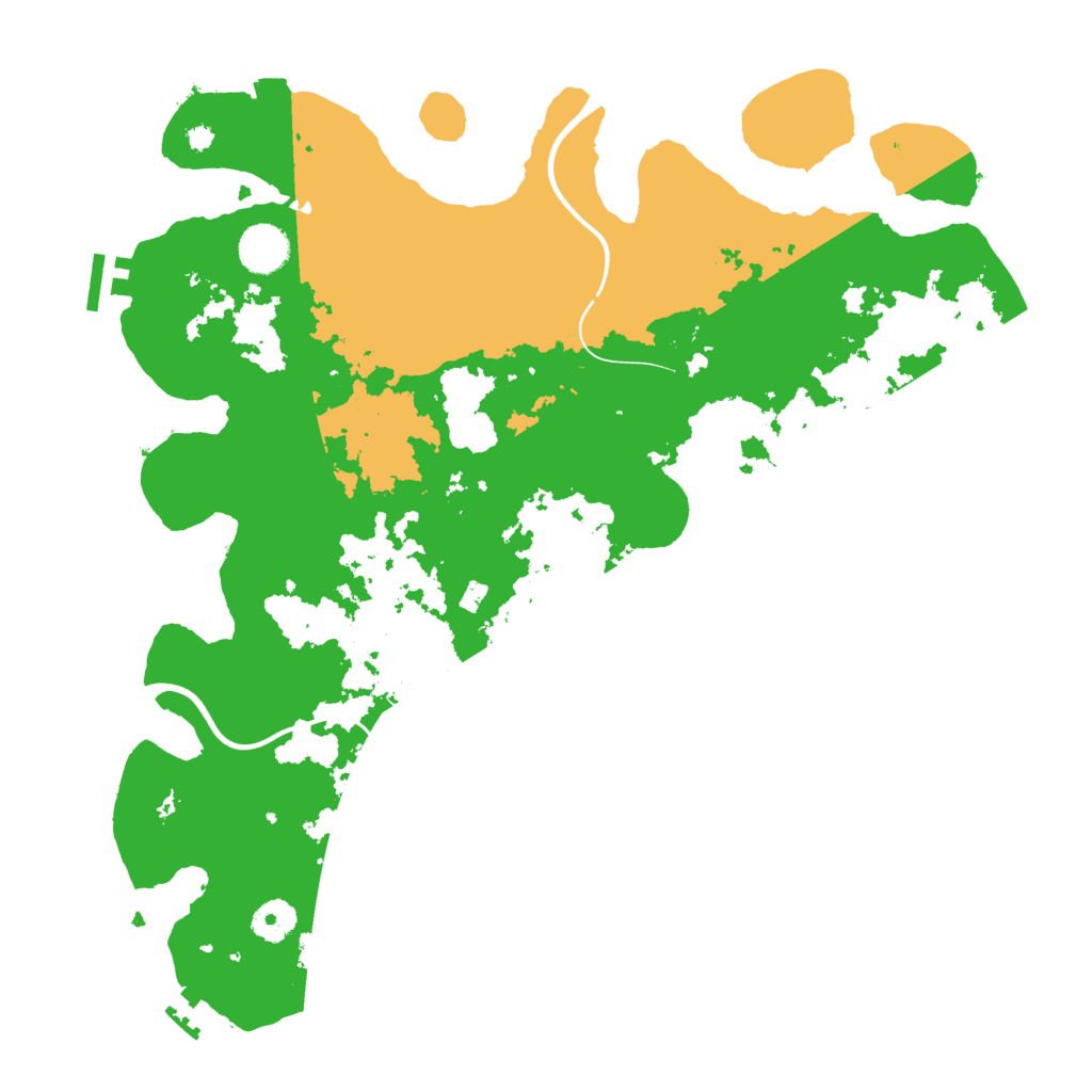 Biome Rust Map: Procedural Map, Size: 3850, Seed: 8887336