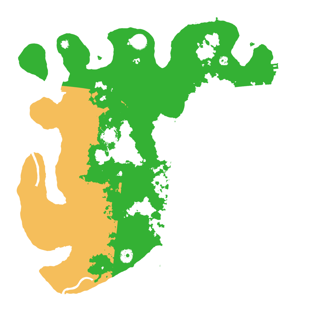 Biome Rust Map: Procedural Map, Size: 3500, Seed: 237473