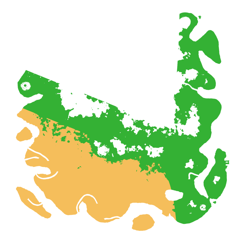 Biome Rust Map: Procedural Map, Size: 4000, Seed: 17811810