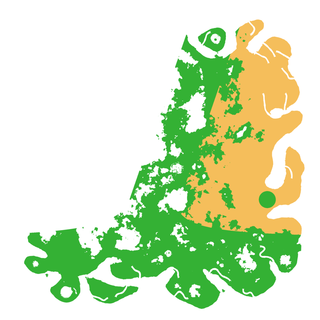 Biome Rust Map: Procedural Map, Size: 5000, Seed: 399492020