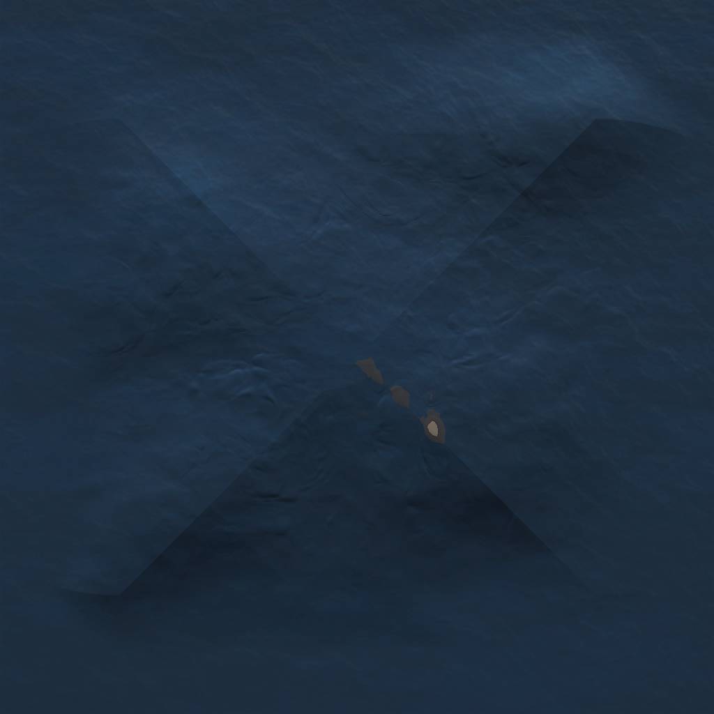 Rust Map: Procedural Map, Size: 1000, Seed: 344121111, 3 Monuments