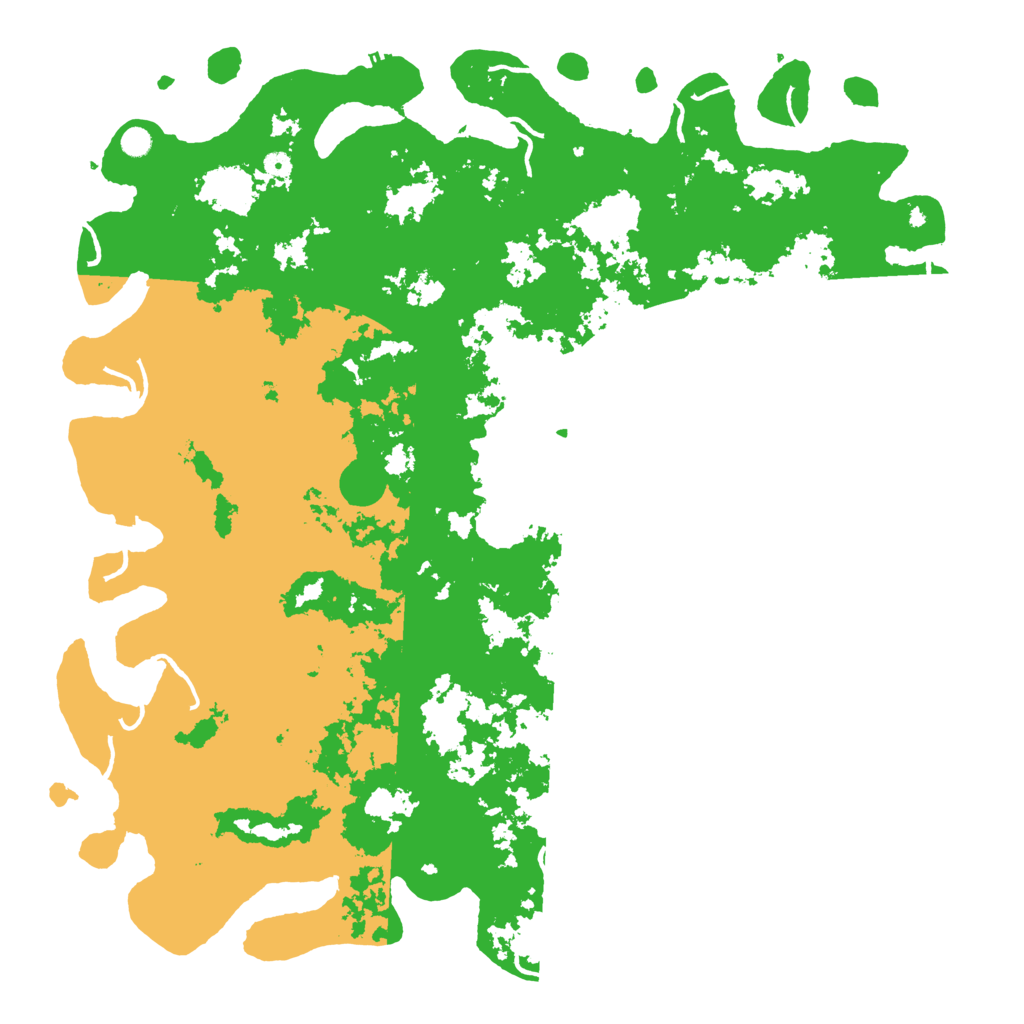 Biome Rust Map: Procedural Map, Size: 6000, Seed: 318407073