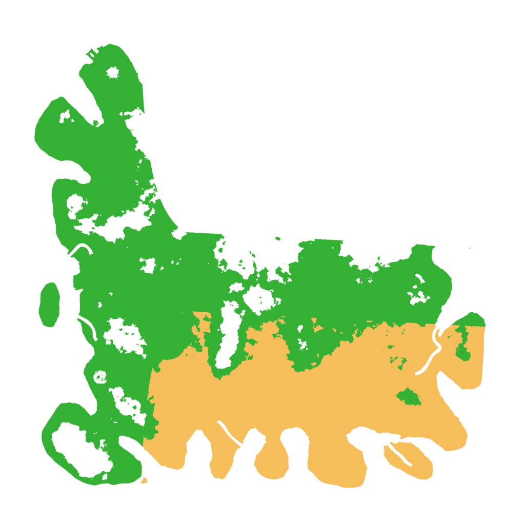 Biome Rust Map: Procedural Map, Size: 4000, Seed: 1252062187