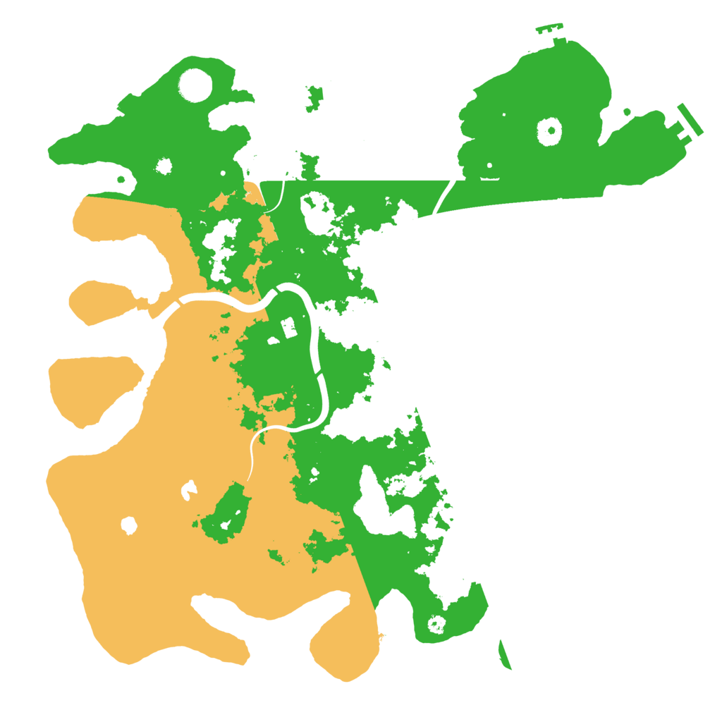 Biome Rust Map: Procedural Map, Size: 4000, Seed: 2344