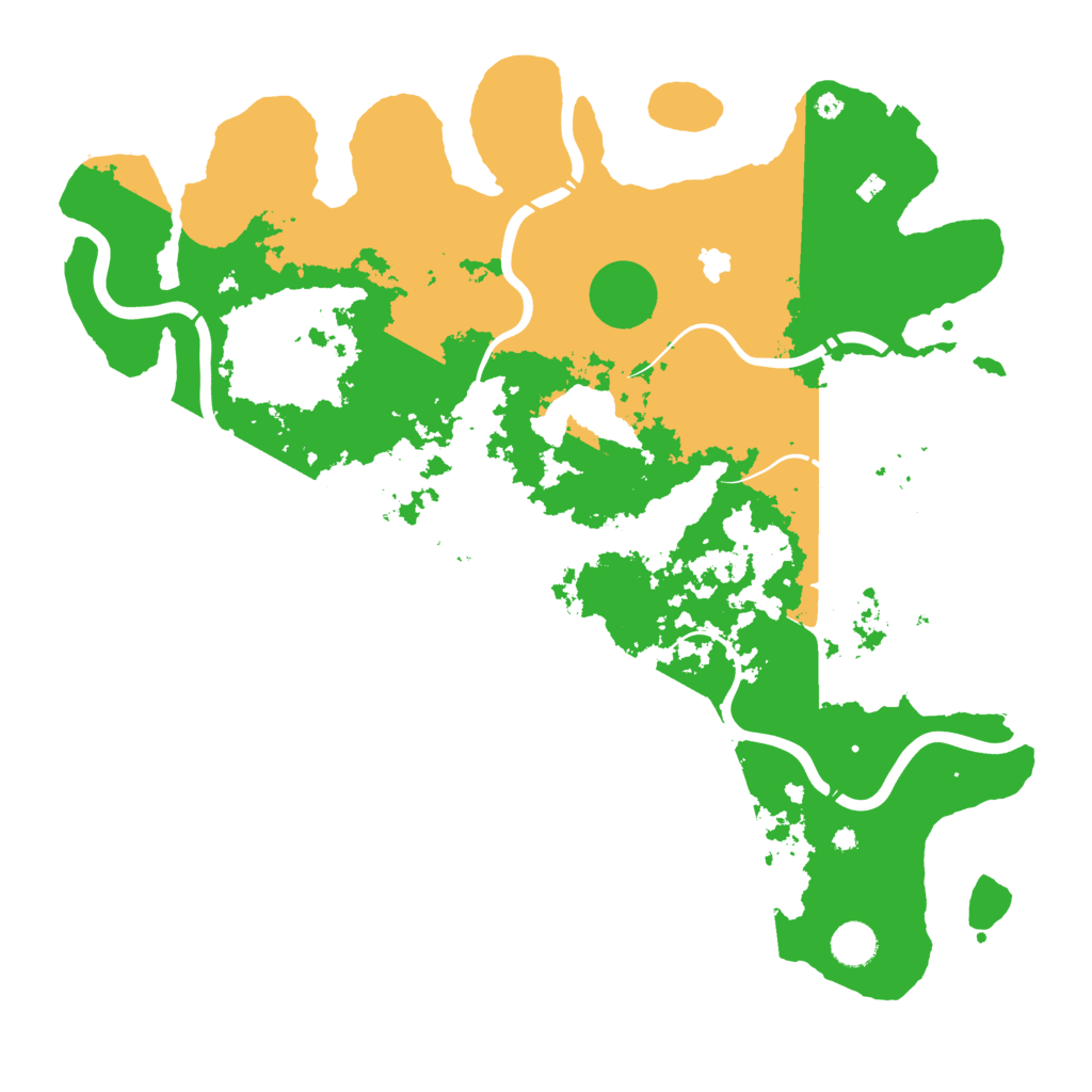 Biome Rust Map: Procedural Map, Size: 4250, Seed: 1298345798