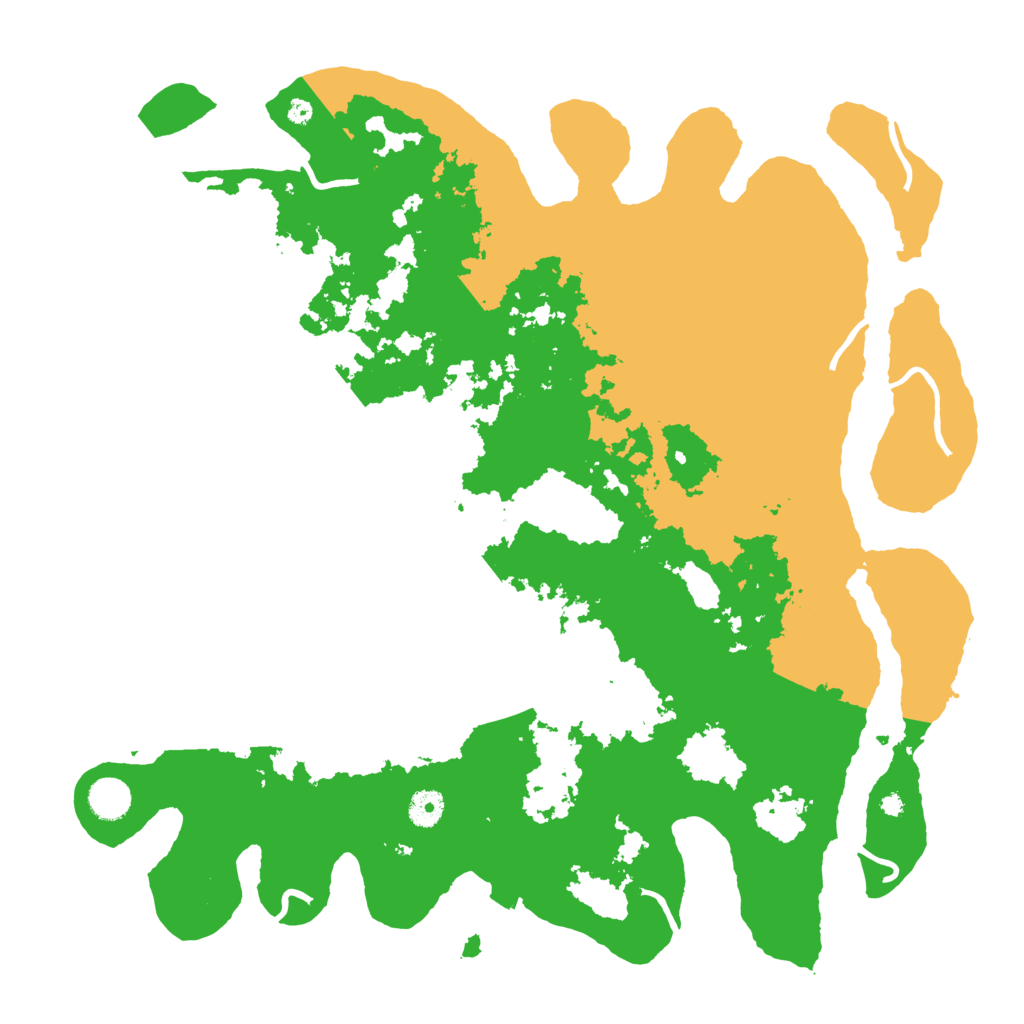 Biome Rust Map: Procedural Map, Size: 4250, Seed: 47836608