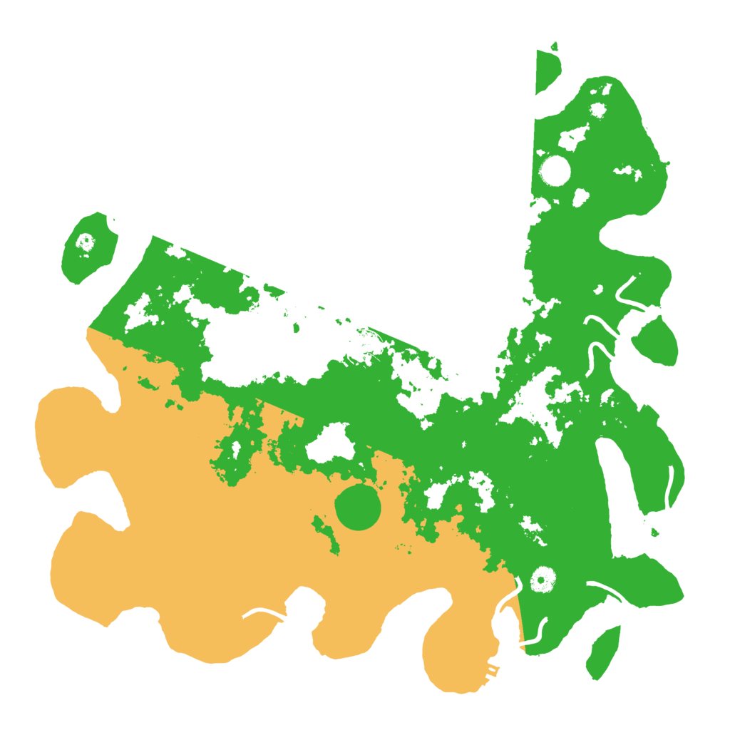 Biome Rust Map: Procedural Map, Size: 4250, Seed: 86201188