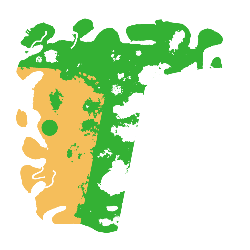 Biome Rust Map: Procedural Map, Size: 4100, Seed: 68298341