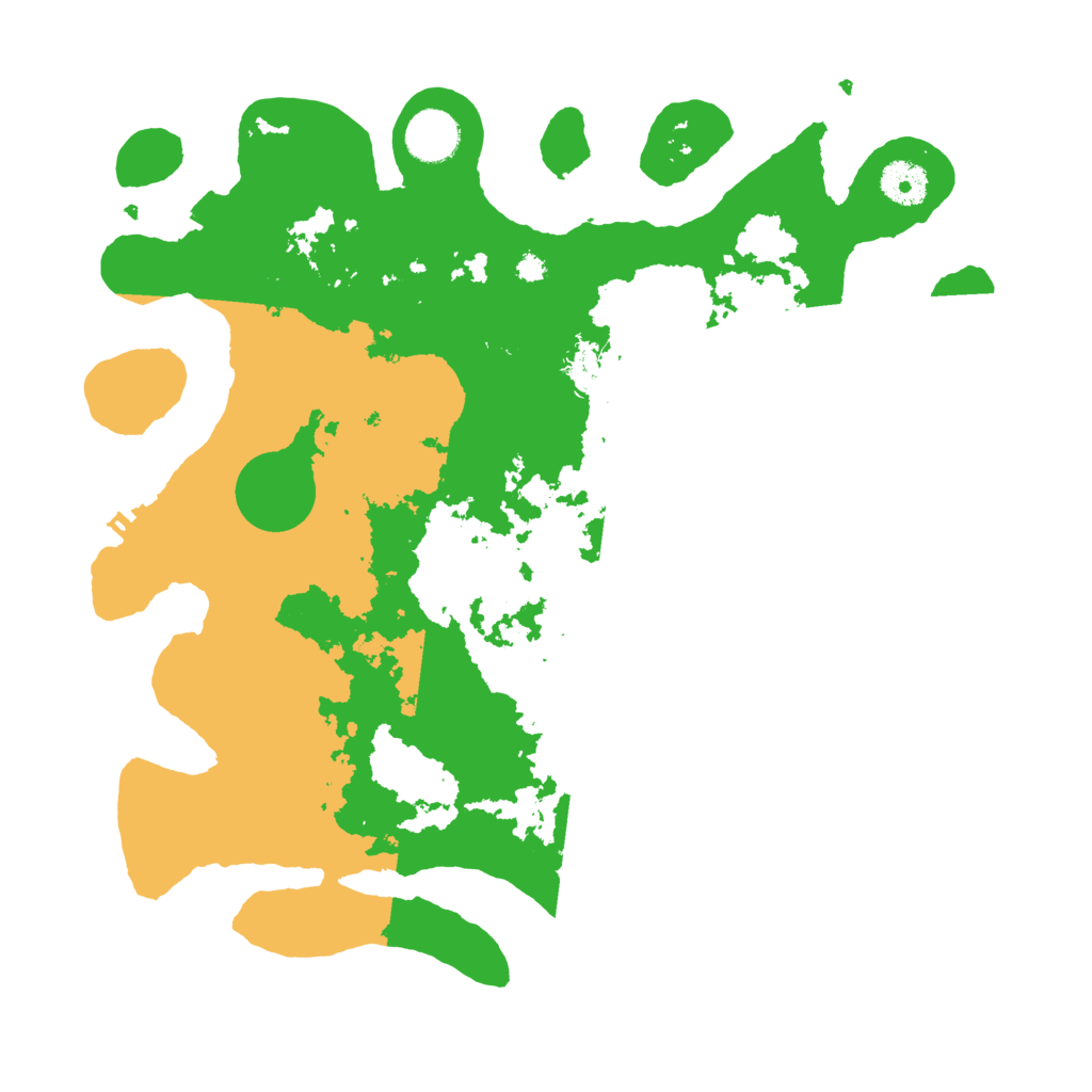 Biome Rust Map: Procedural Map, Size: 3600, Seed: 21858154