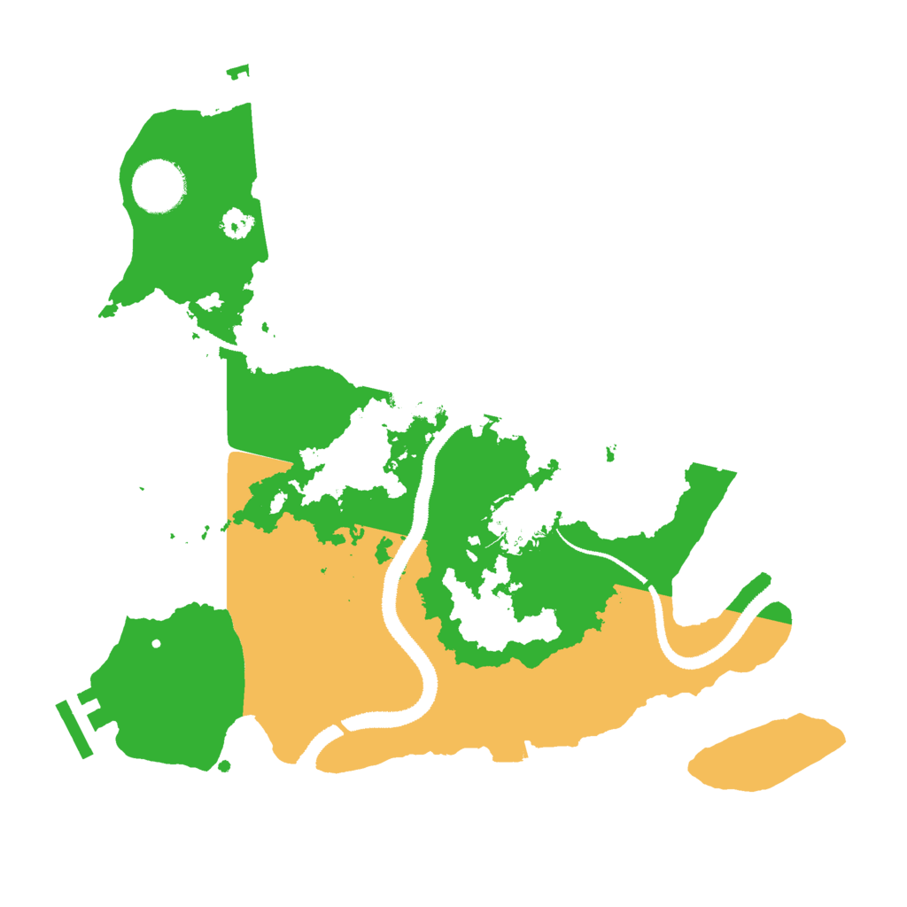 Biome Rust Map: Procedural Map, Size: 3000, Seed: 1108319554