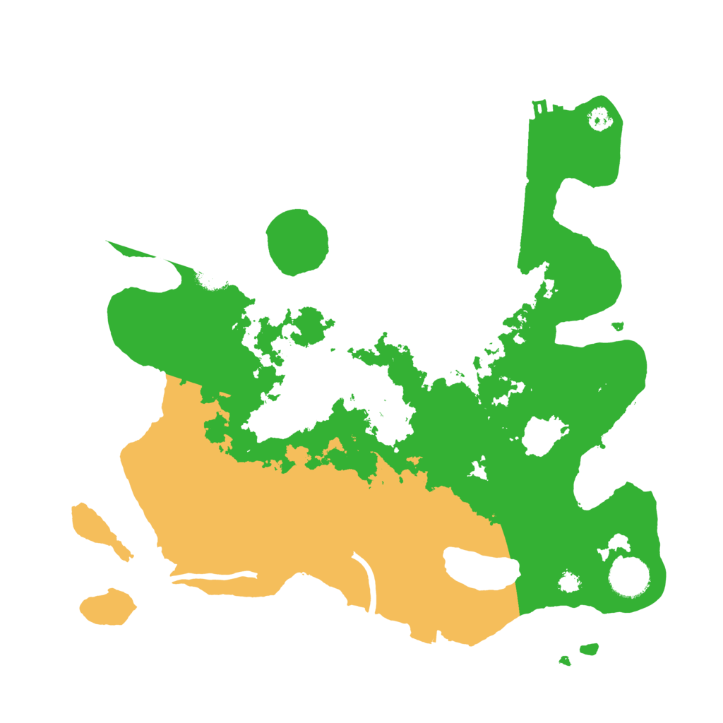 Biome Rust Map: Procedural Map, Size: 3200, Seed: 7902