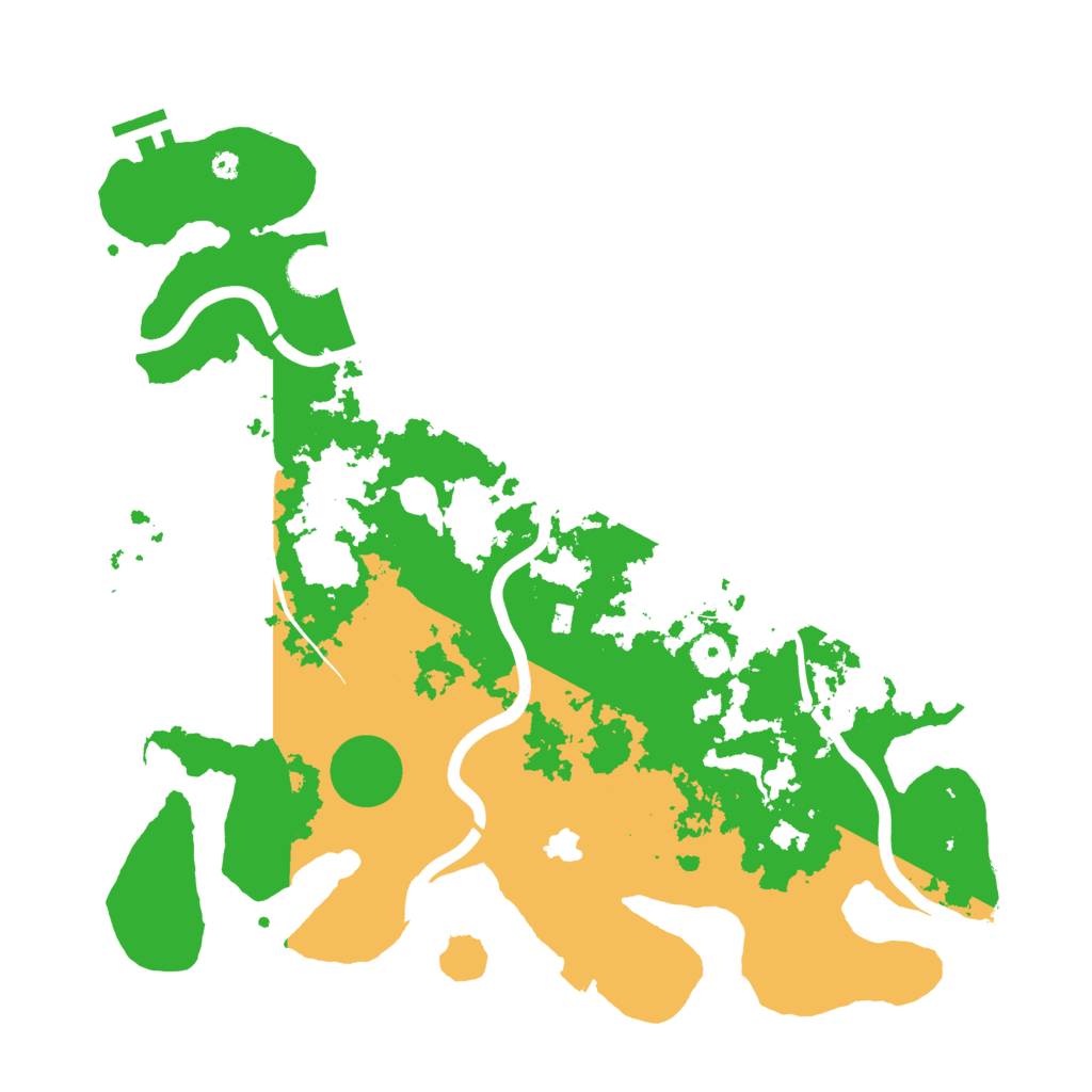 Biome Rust Map: Procedural Map, Size: 4000, Seed: 31856876