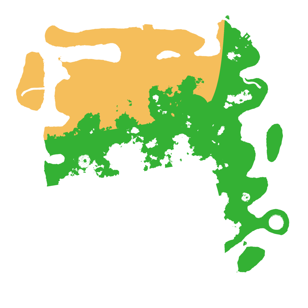 Biome Rust Map: Procedural Map, Size: 3650, Seed: 9257835