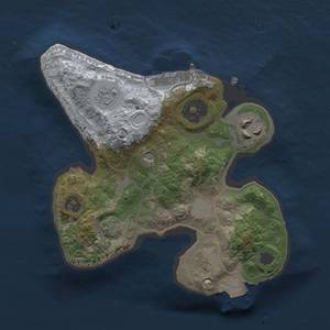 Thumbnail Rust Map: Procedural Map, Size: 2000, Seed: 954872996, 8 Monuments