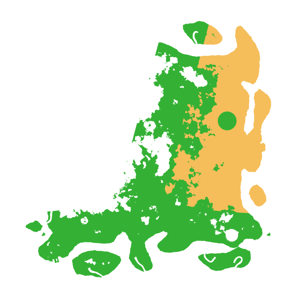 Biome Rust Map: Procedural Map, Size: 4123, Seed: 1369