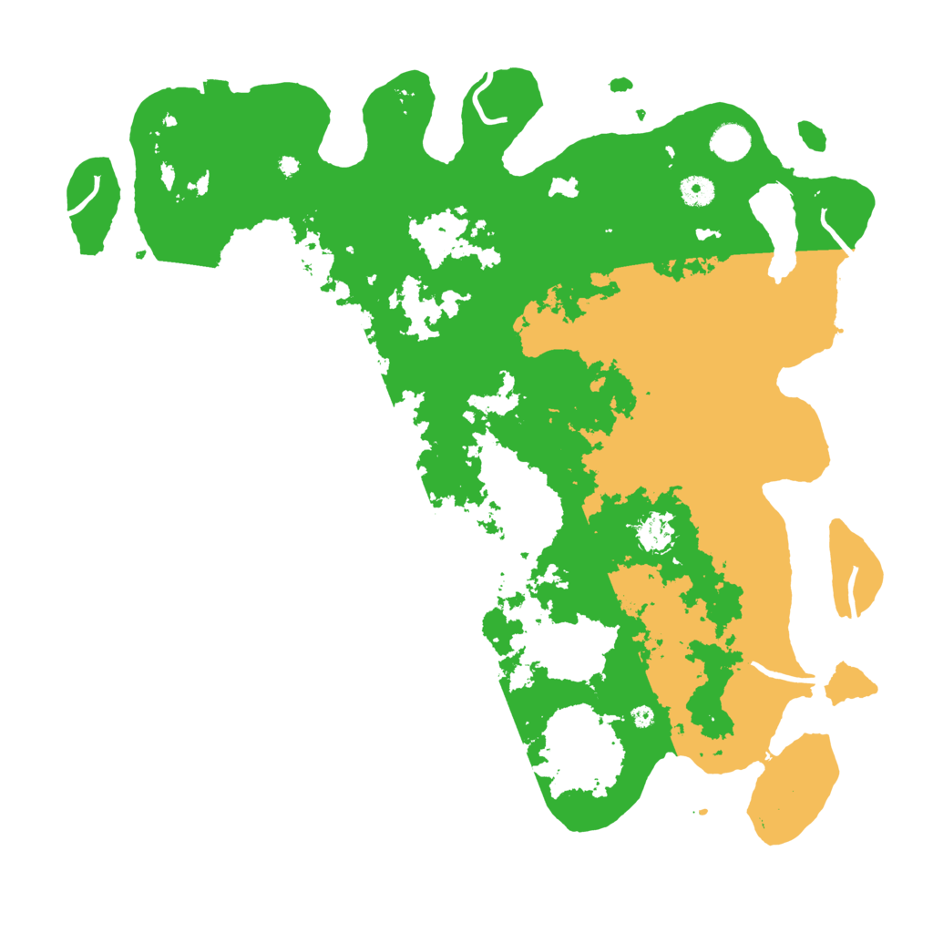 Biome Rust Map: Procedural Map, Size: 4300, Seed: 14031124