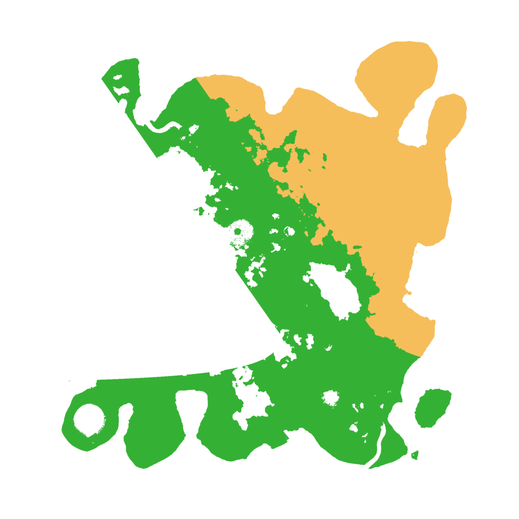 Biome Rust Map: Procedural Map, Size: 3000, Seed: 2459112
