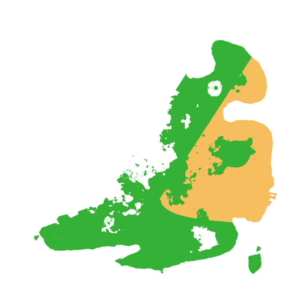 Biome Rust Map: Procedural Map, Size: 3000, Seed: 5140826