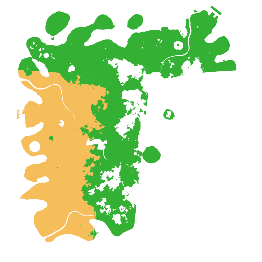 Biome Rust Map: Procedural Map, Size: 4250, Seed: 5048691