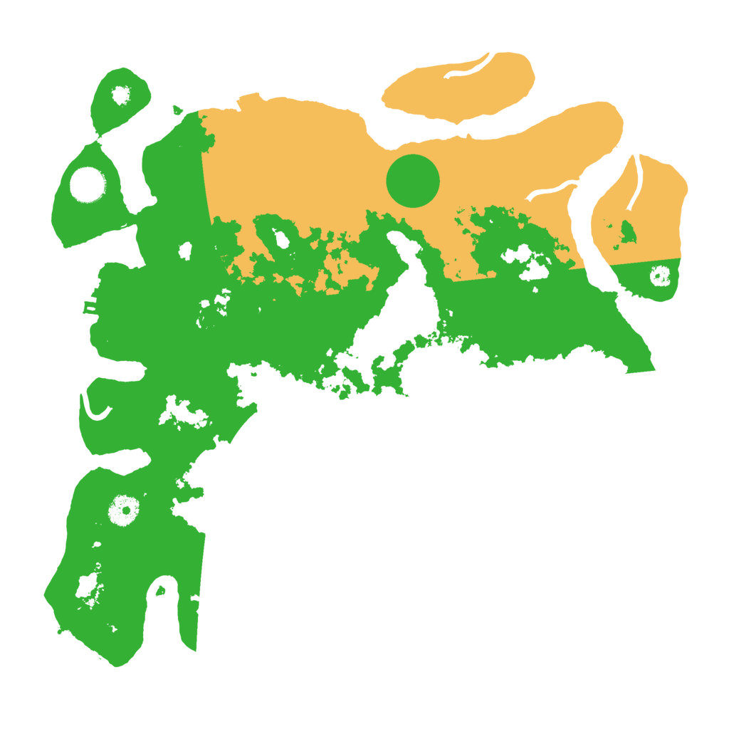 Biome Rust Map: Procedural Map, Size: 3600, Seed: 82917163