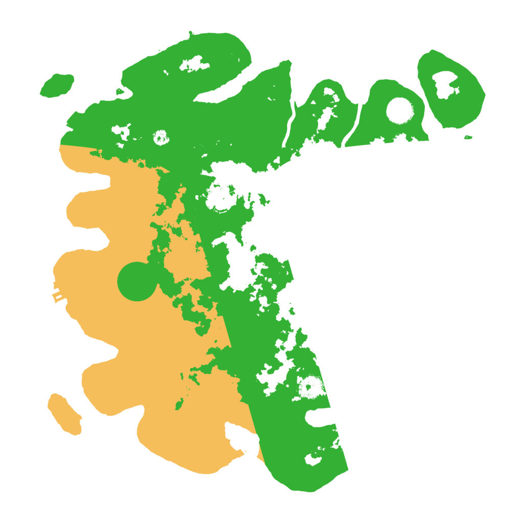 Biome Rust Map: Procedural Map, Size: 3500, Seed: 1537394857