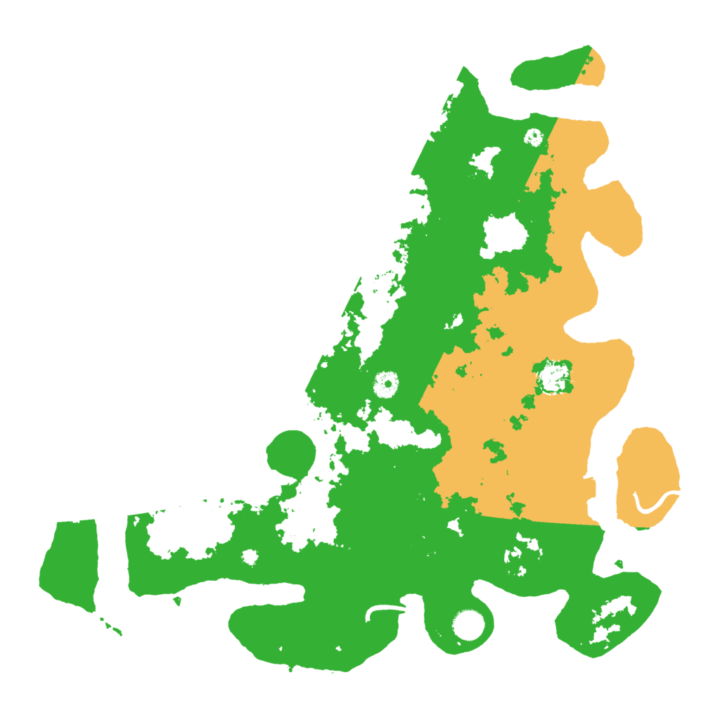 Biome Rust Map: Procedural Map, Size: 4100, Seed: 68194811