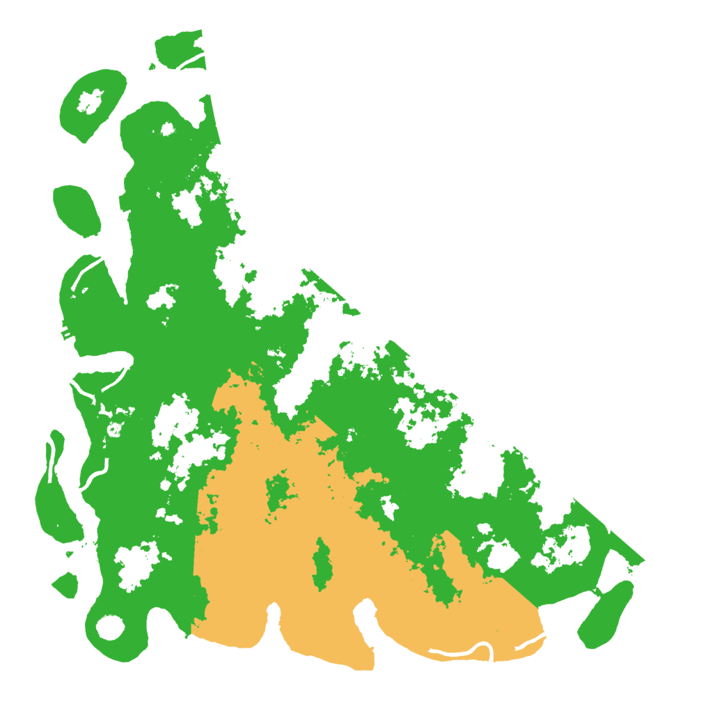 Biome Rust Map: Procedural Map, Size: 5000, Seed: 1987966561
