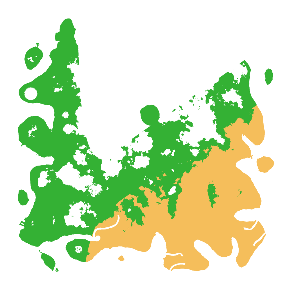 Biome Rust Map: Procedural Map, Size: 4100, Seed: 89360836