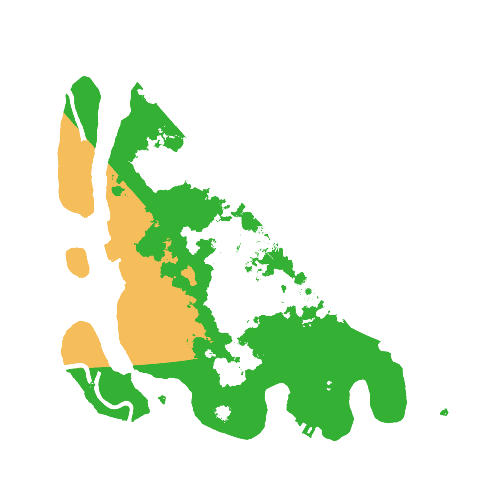 Biome Rust Map: Procedural Map, Size: 3000, Seed: 266803689