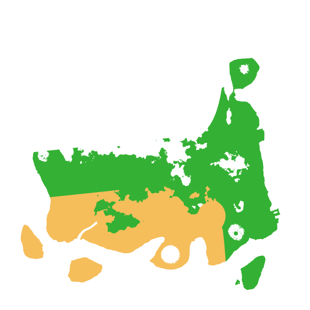 Biome Rust Map: Procedural Map, Size: 3000, Seed: 74269874