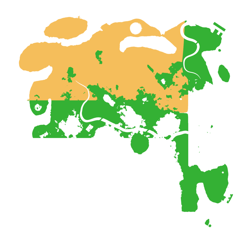 Biome Rust Map: Procedural Map, Size: 3750, Seed: 18283997