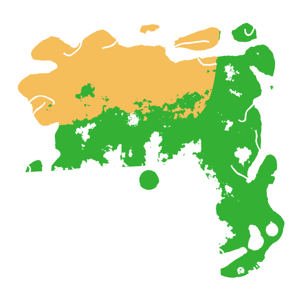 Biome Rust Map: Procedural Map, Size: 4300, Seed: 90049813