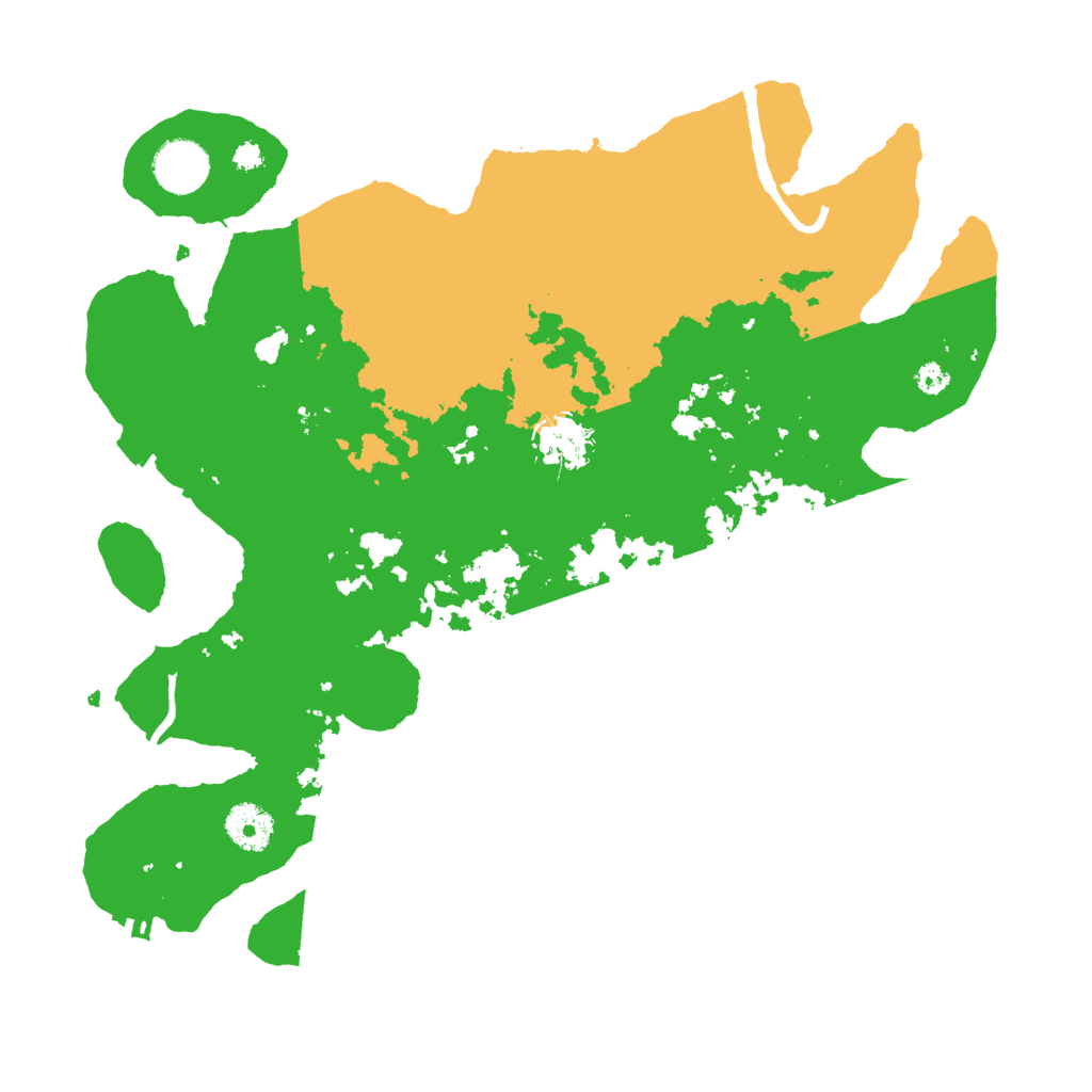 Biome Rust Map: Procedural Map, Size: 3500, Seed: 270037818