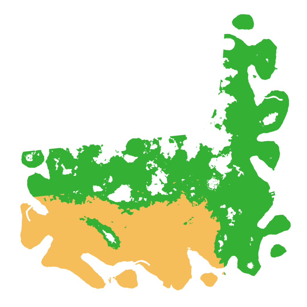 Biome Rust Map: Procedural Map, Size: 4500, Seed: 1432560949