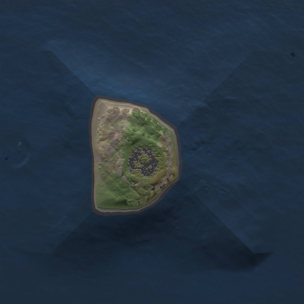 Rust Map: Procedural Map, Size: 1000, Seed: 1551245244, 3 Monuments