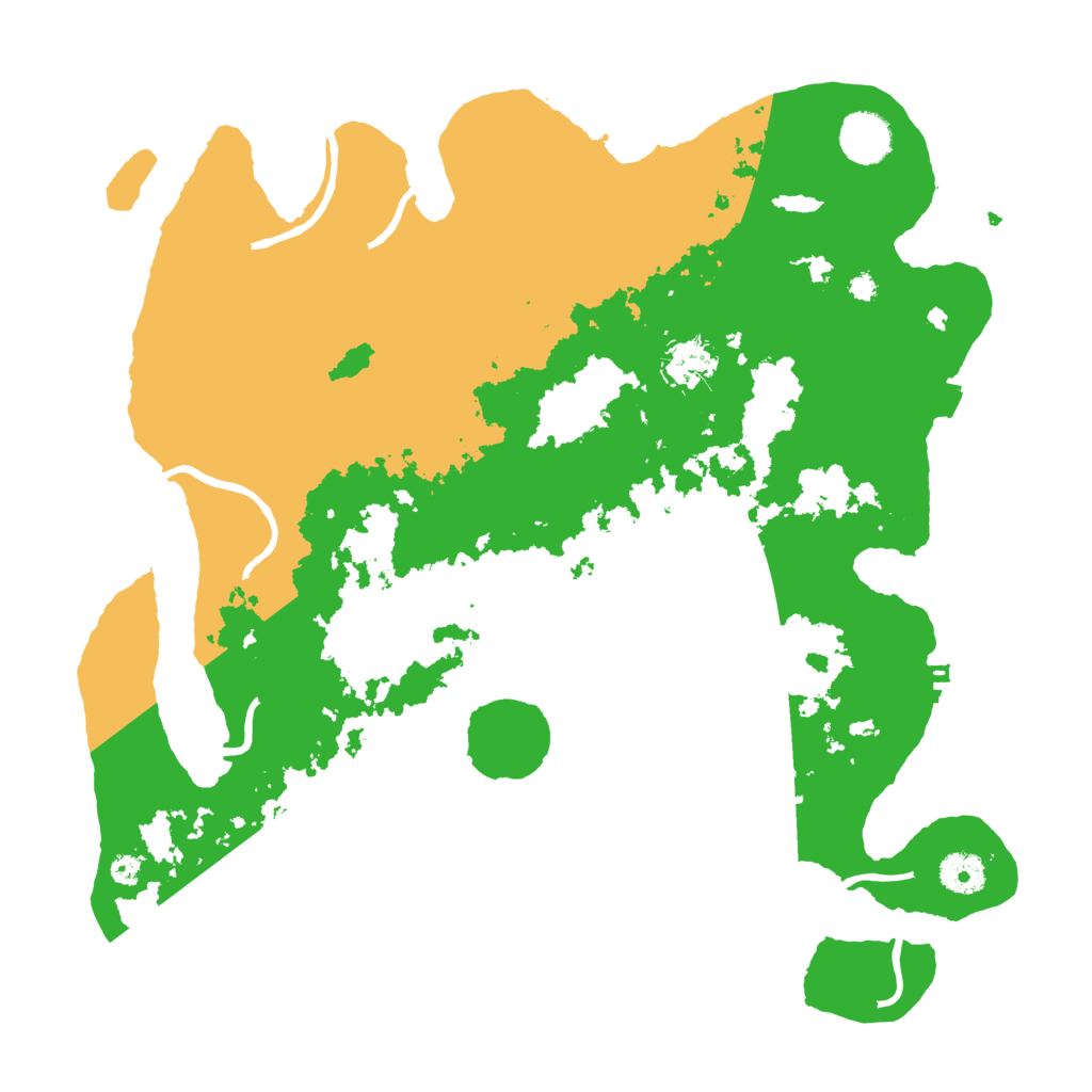 Biome Rust Map: Procedural Map, Size: 3750, Seed: 53479811