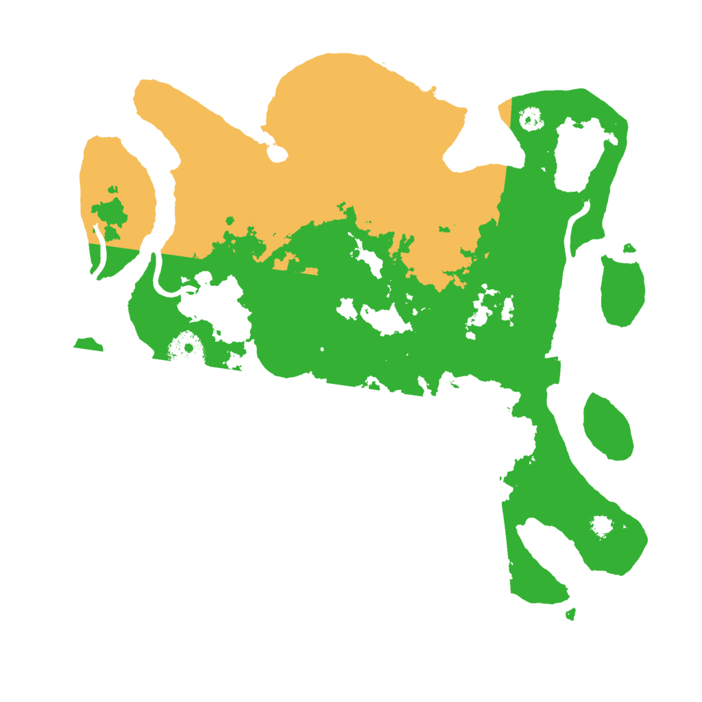 Biome Rust Map: Procedural Map, Size: 3000, Seed: 170674881