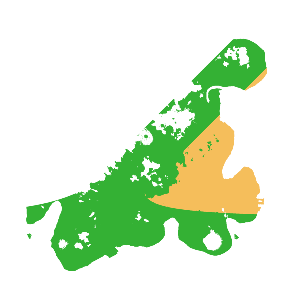 Biome Rust Map: Procedural Map, Size: 3000, Seed: 103946908