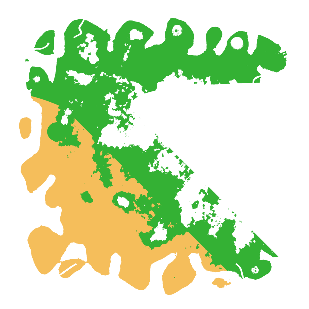 Biome Rust Map: Procedural Map, Size: 4400, Seed: 18622971