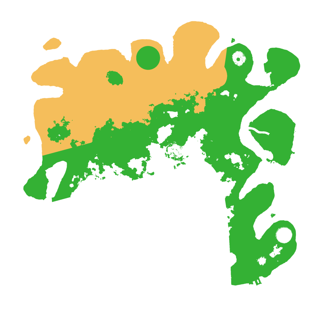 Biome Rust Map: Procedural Map, Size: 3500, Seed: 1960337957