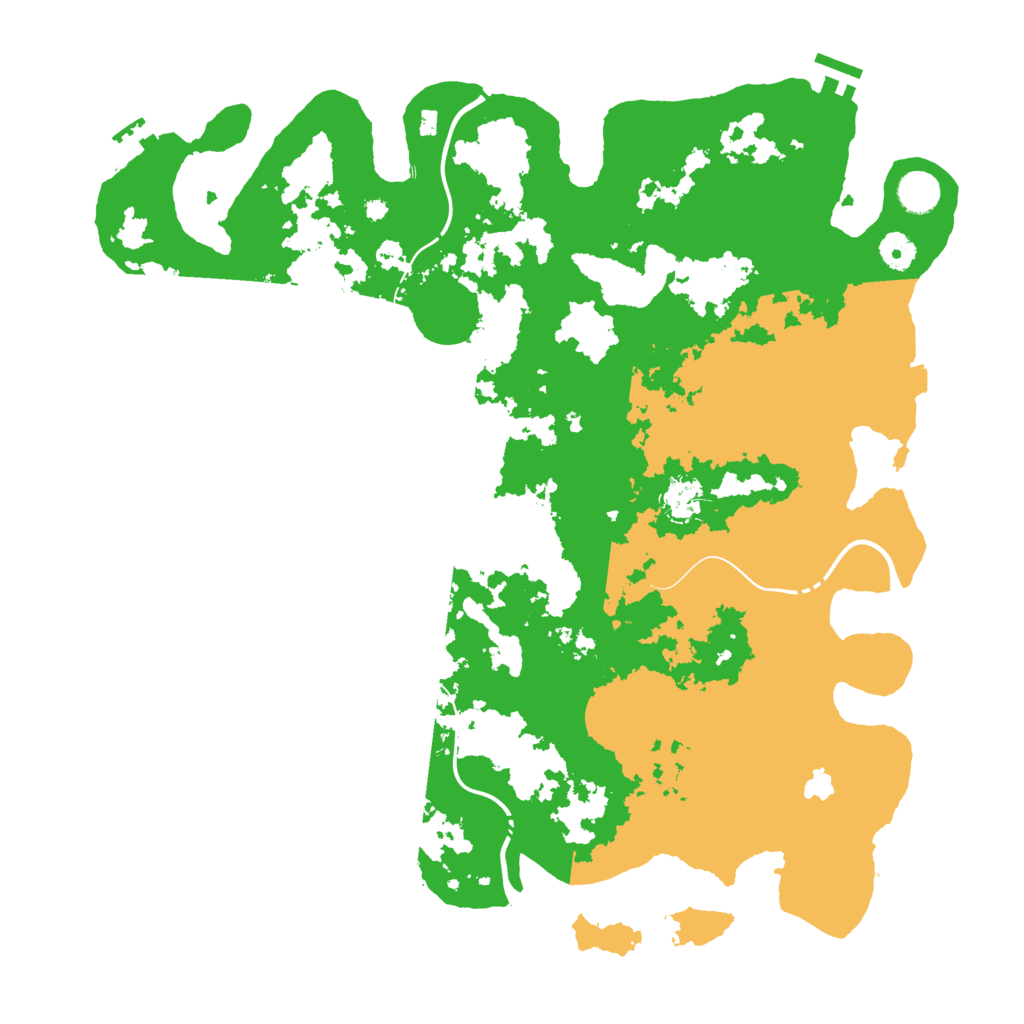 Biome Rust Map: Procedural Map, Size: 4250, Seed: 31426275