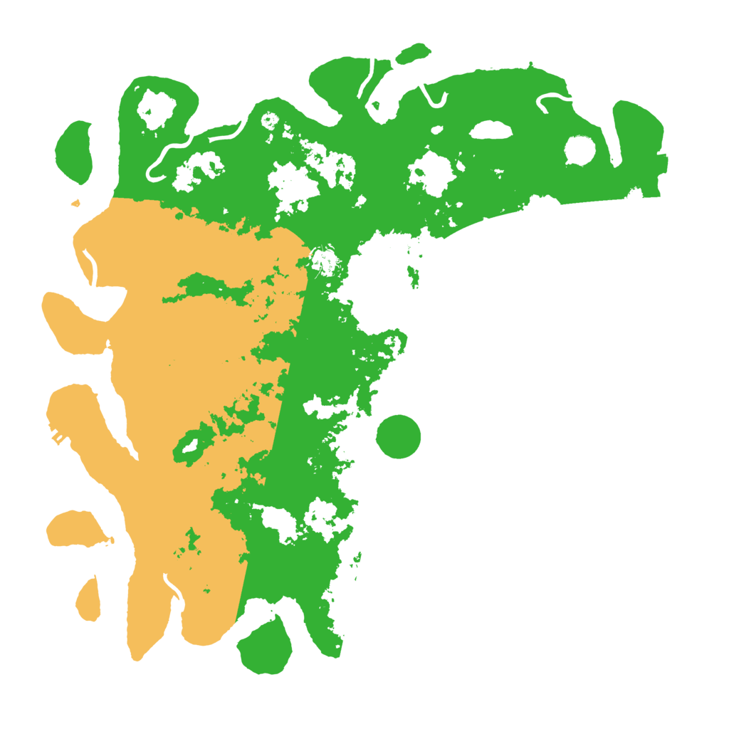 Biome Rust Map: Procedural Map, Size: 4400, Seed: 39946882