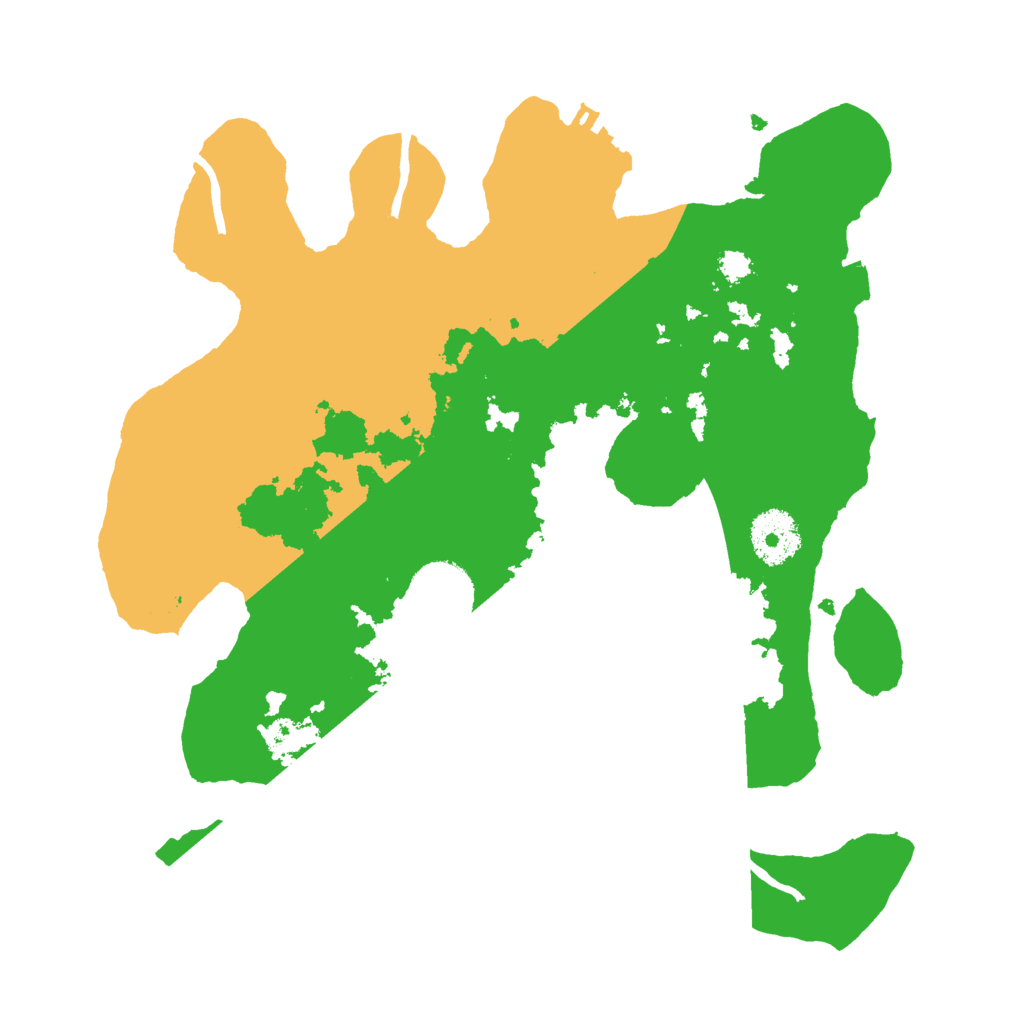 Biome Rust Map: Procedural Map, Size: 3000, Seed: 685200191