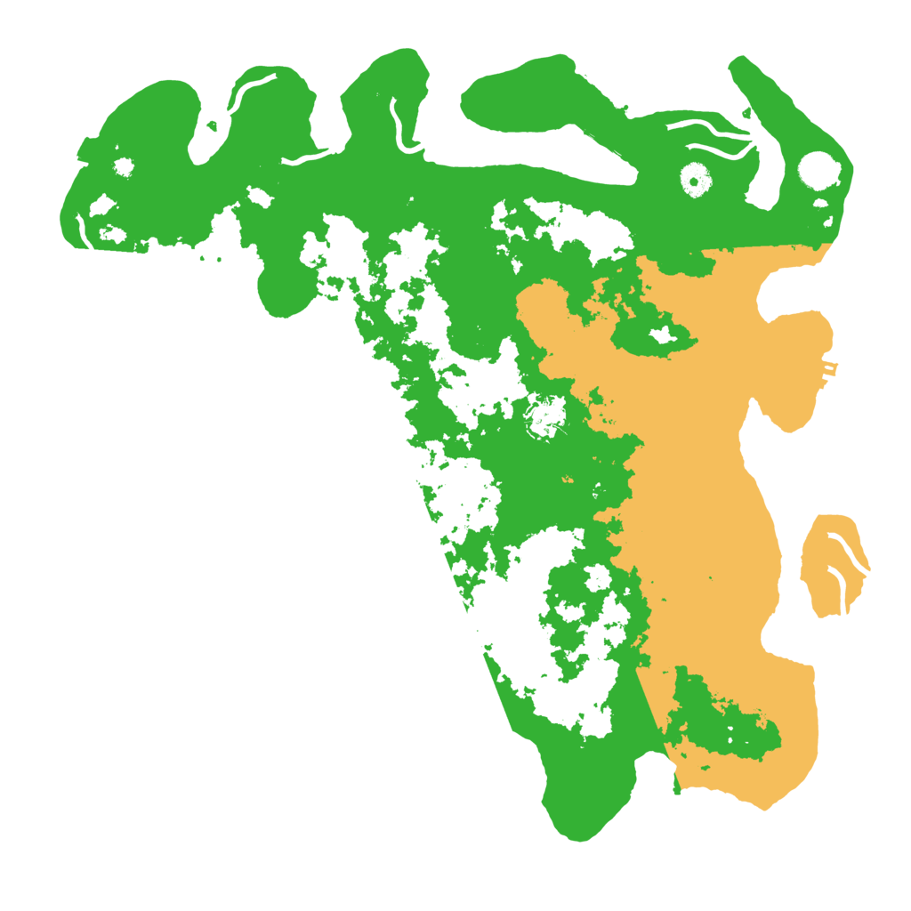 Biome Rust Map: Procedural Map, Size: 4250, Seed: 75800256
