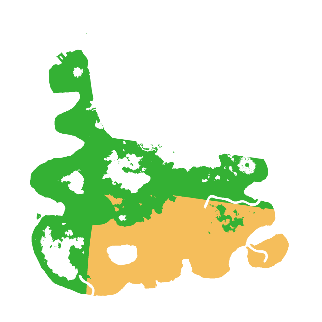 Biome Rust Map: Procedural Map, Size: 3000, Seed: 1855581434